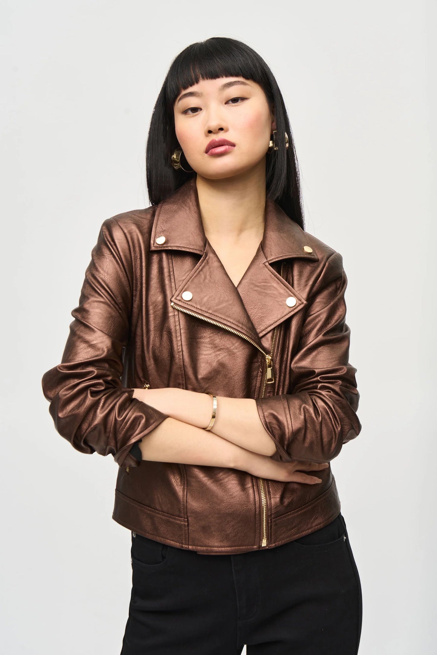 Bronze Leather Jacket