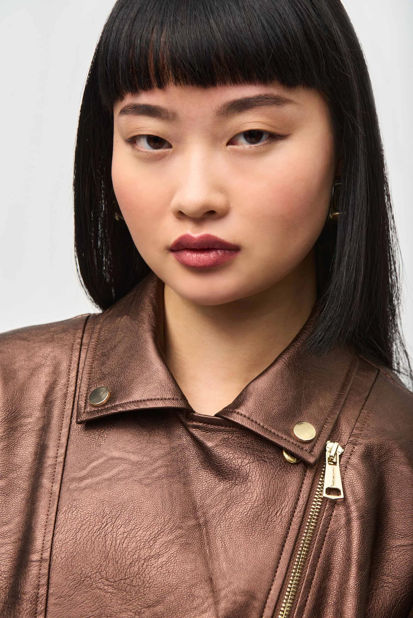 Bronze Leather Jacket