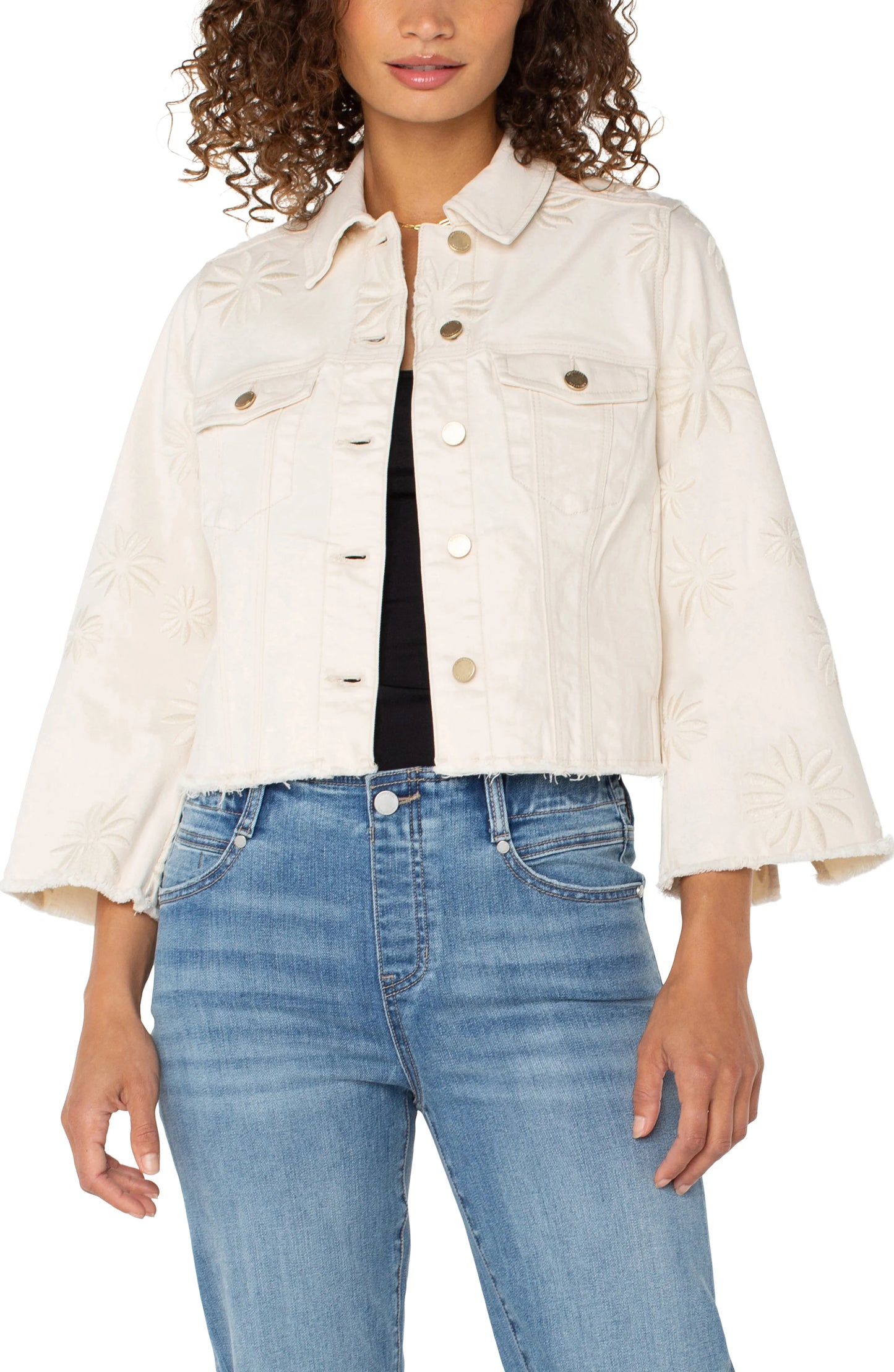 Jacket With Wide Sleeves