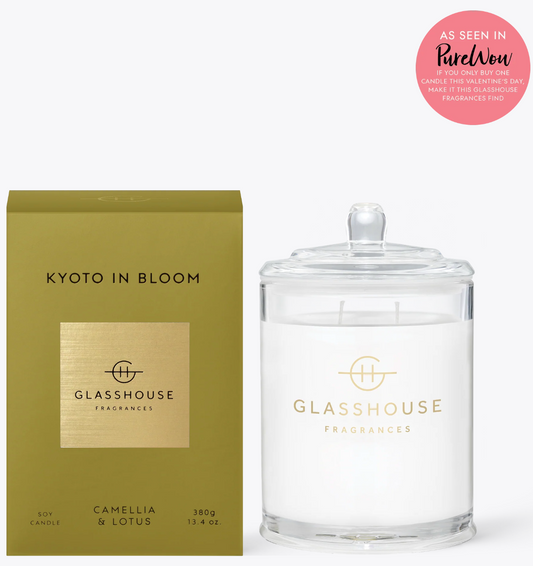 Kyoto In Bloom Candle 13.4oz - The French Shoppe